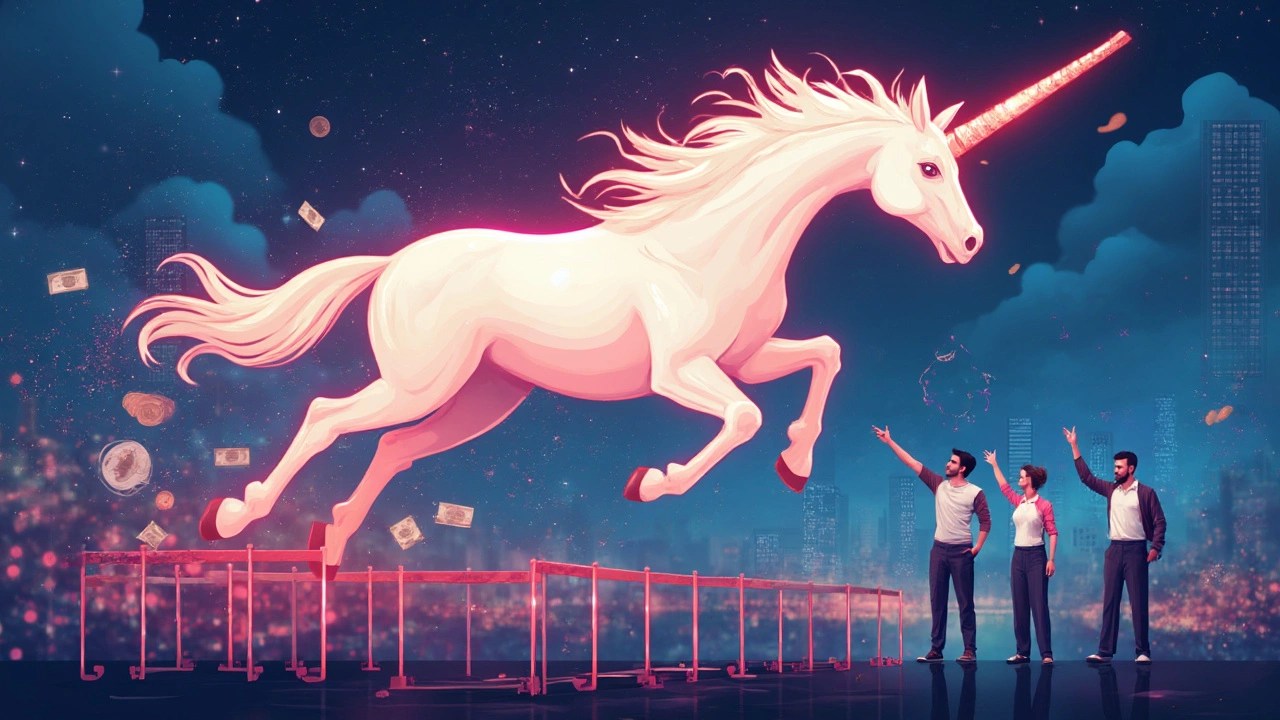 What Sets Rarest Unicorns Apart: Patterns and Myths