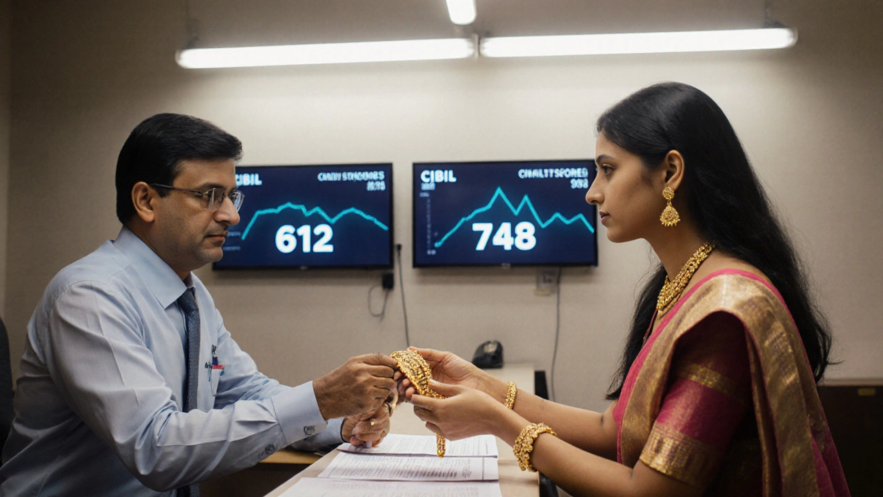 Does a gold loan affect your credit score in India?