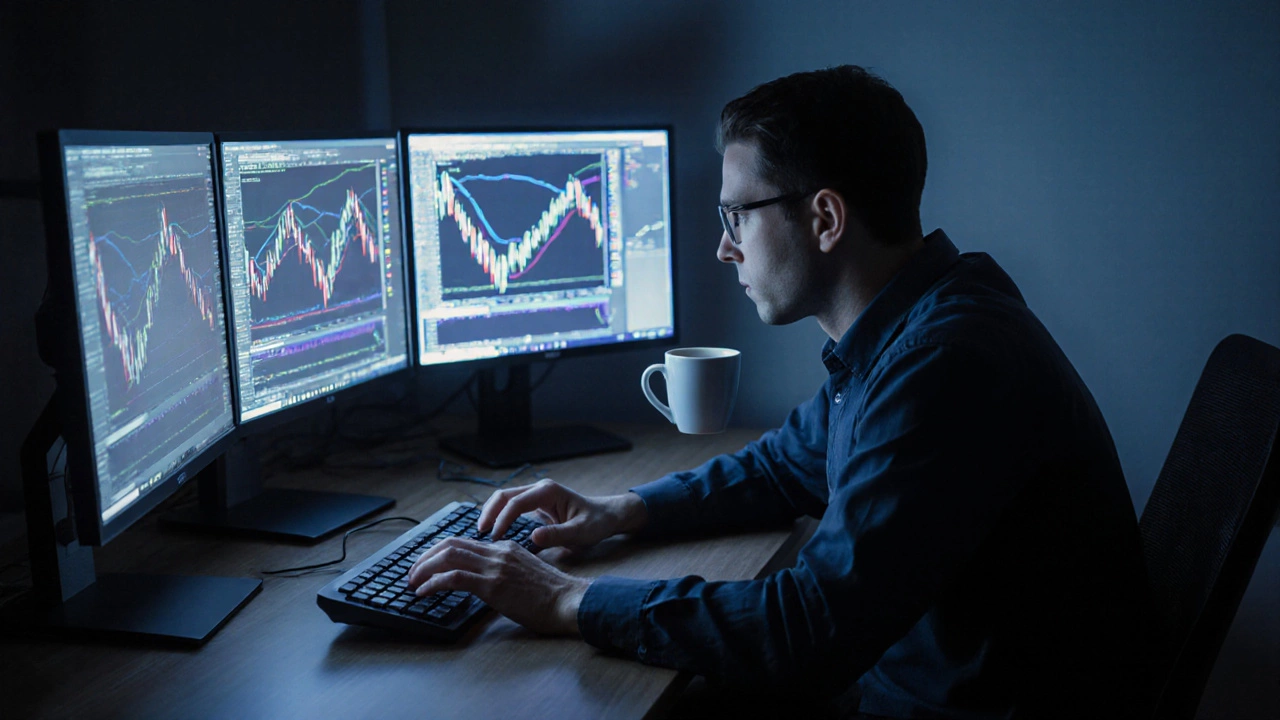 How much money do day traders with $10,000 accounts make per day on average?