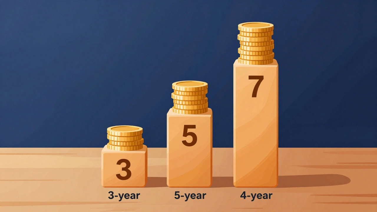 Illustration comparing loan term lengths and total interest costs